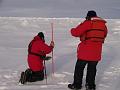 Measuring snow depth